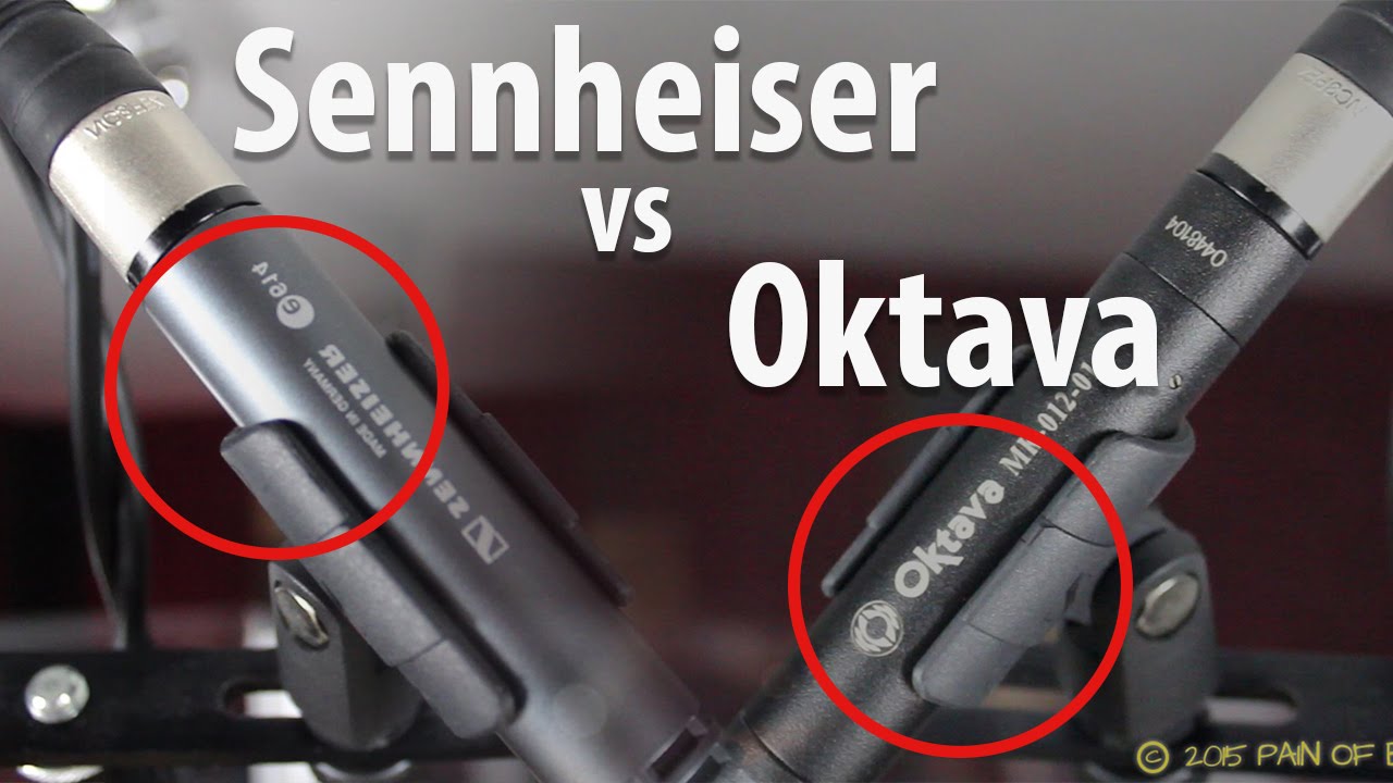 Overhead Mic Comparison // Sennheiser e614 vs. Oktava MK-012-01