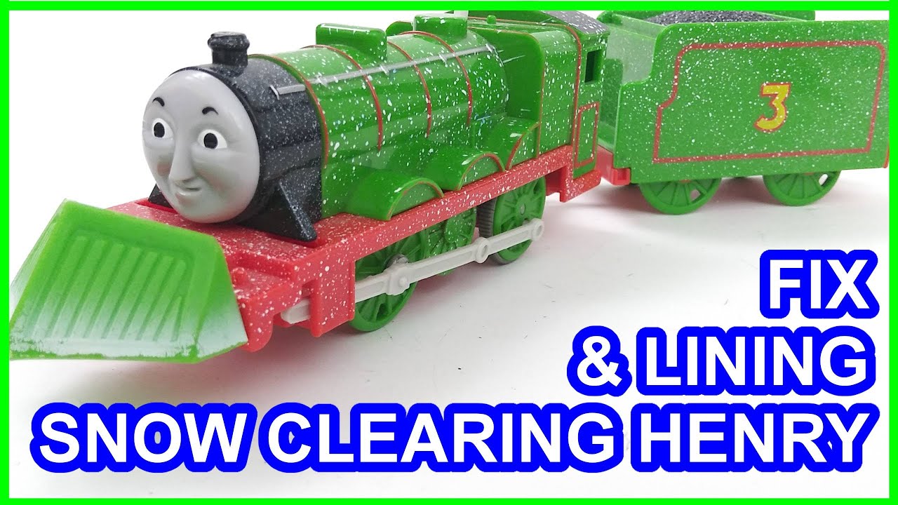 Thomas & friends Fix Repair Snow Clearing Henry Trackmaster Thomas und Seine Freunde Thomas y amigos