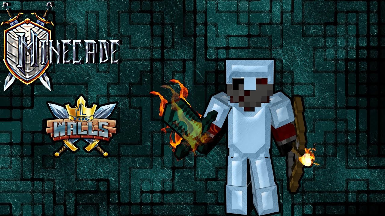 Minecade's The Walls! Episode 2: Diamond walls?