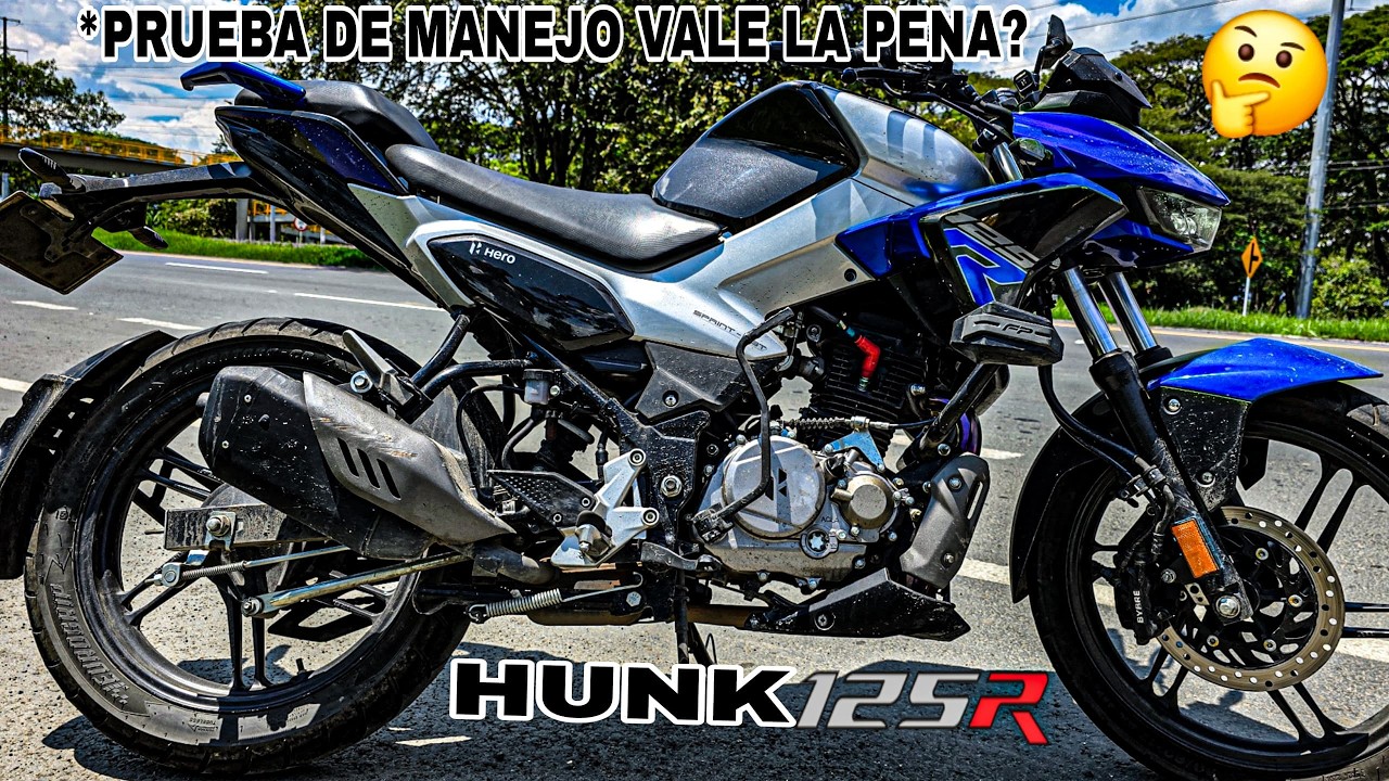 Hero Hunk 125R Review y Prueba de Manejo Vale la pena?🤔