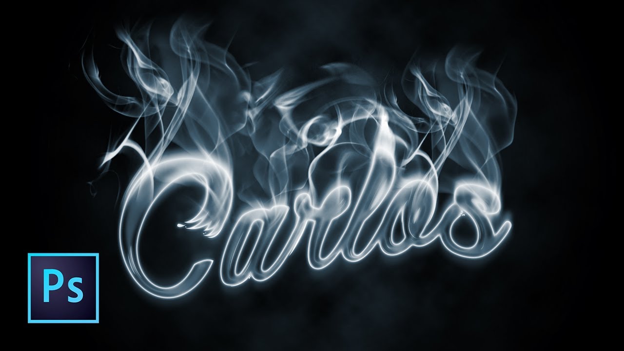 Tutorial Photoshop | Efecto Texto Humo