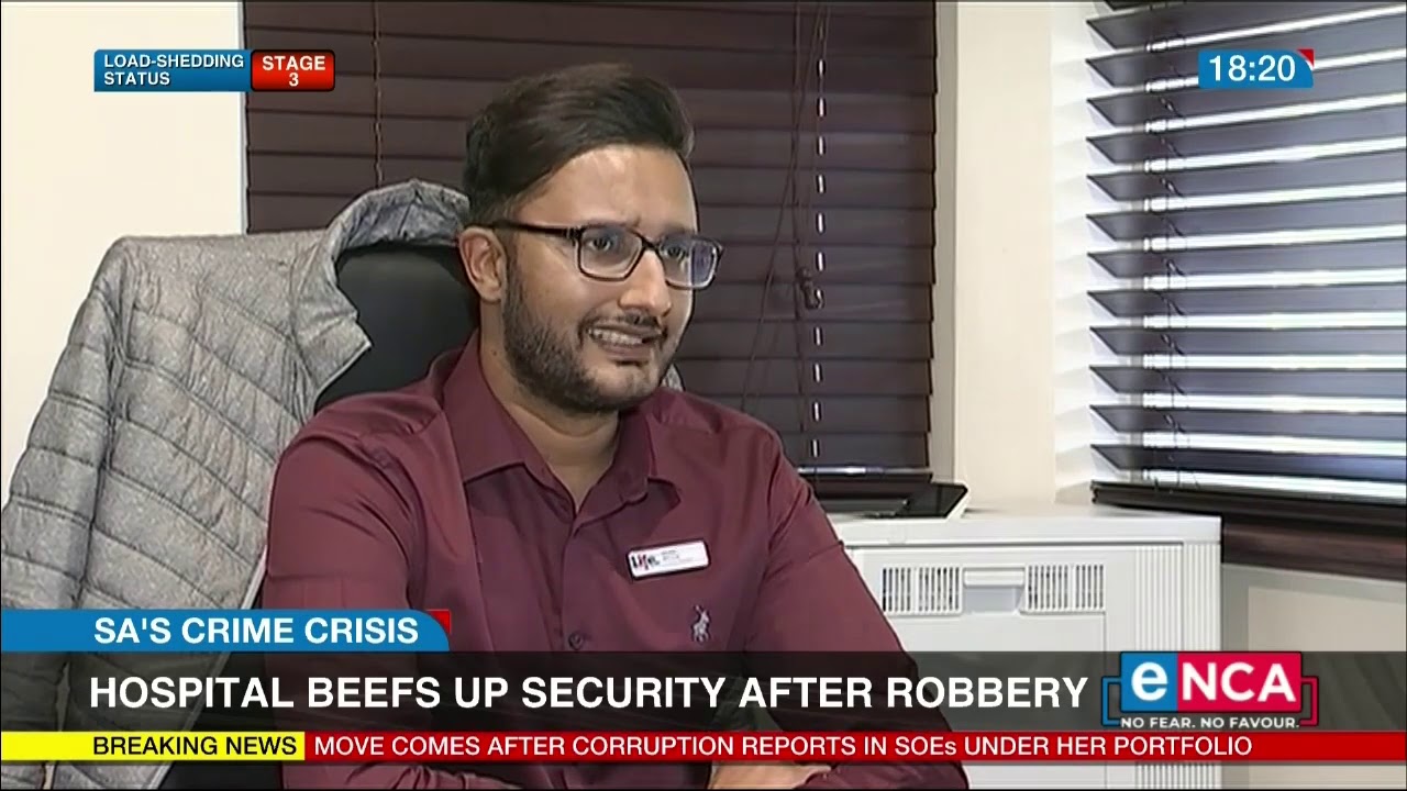Hospital beefs up security after robbery