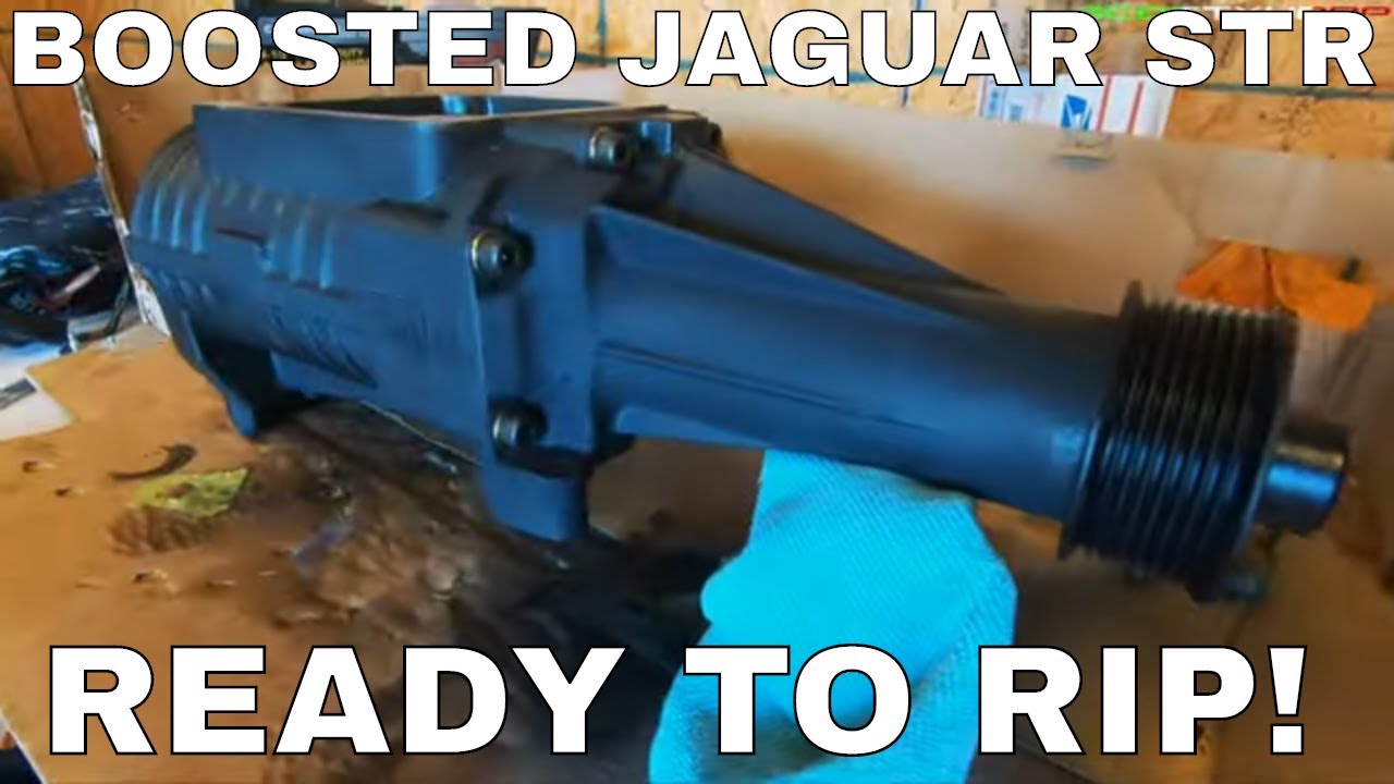 JAGUAR S TYPE R CUSTOM SUPERCHARGER BUILD! Eaton M112 Rebuild & Paint - Restoration Update!!!