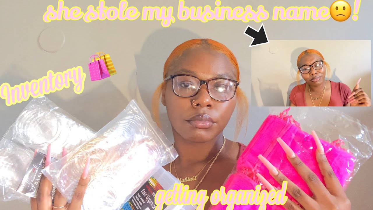 ENTREPRENEUR LIFE EP.1| INVENTORY| ORGANIZING| SHE STOLE MY BUSINESS NAME?!