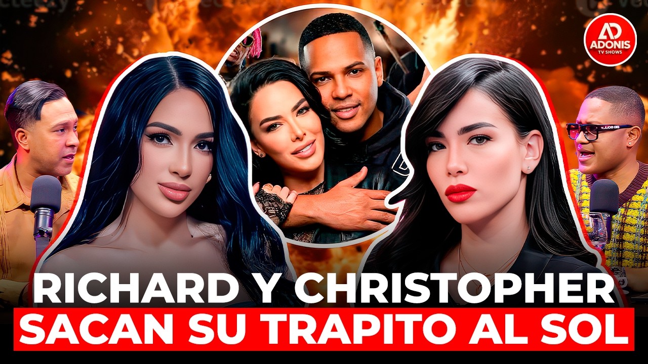 &iexcl;POR PRIMERA VEZ! RICHARD Y CHRISTOPHER SACAN SU TRAPITO AL SOL