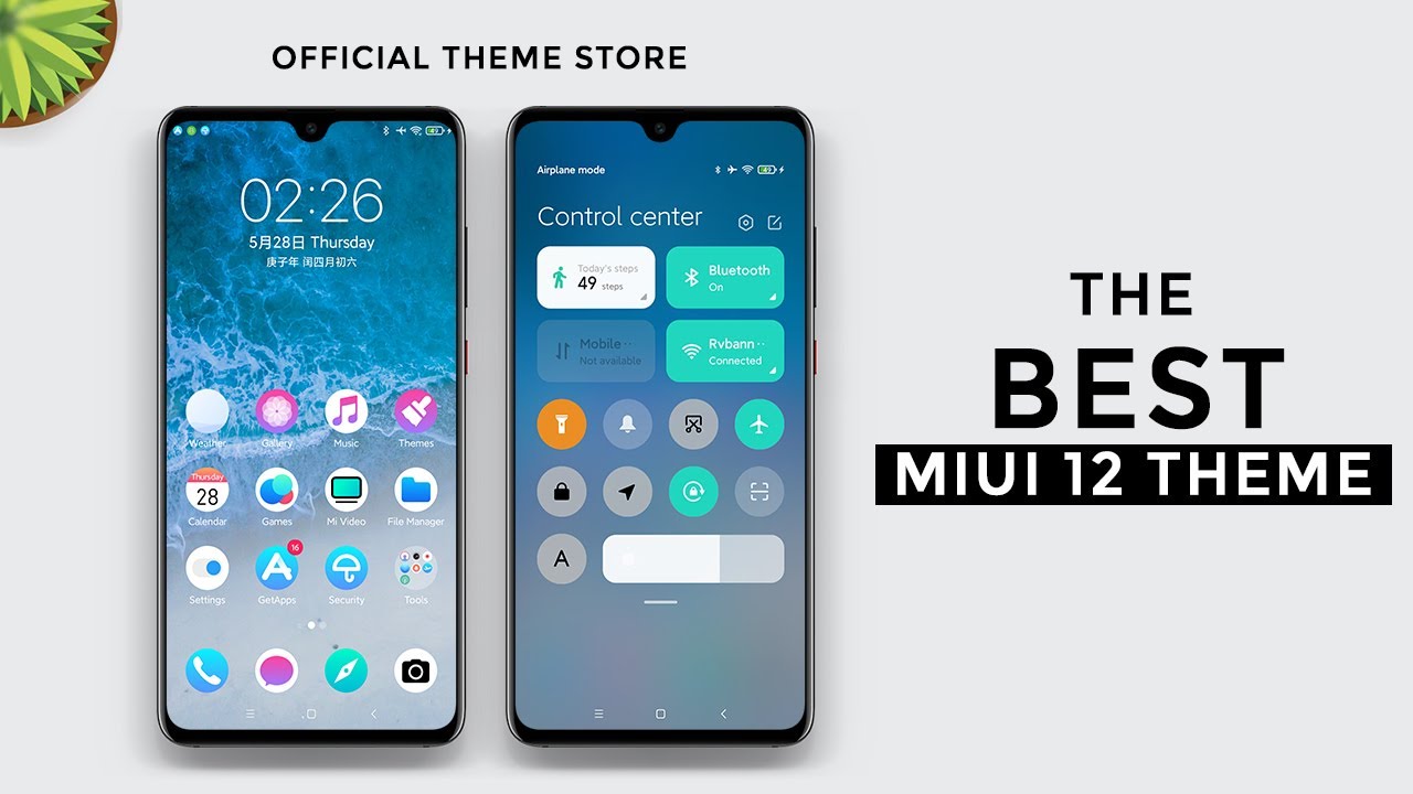 The Best MIUI 12 Official Theme Store Theme For All Xiaomi & Redmi Phones