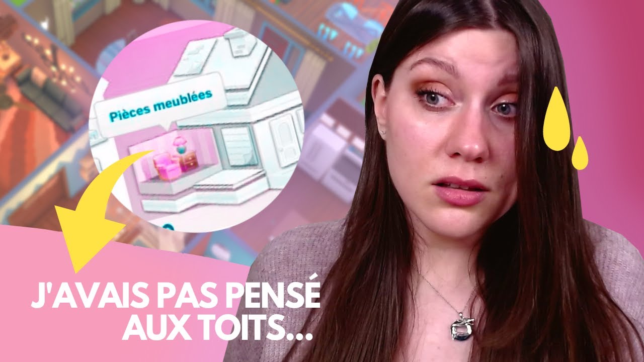 Créer une maison SEULEMENT avec les pièces meublées 🤯 | SIMS 4