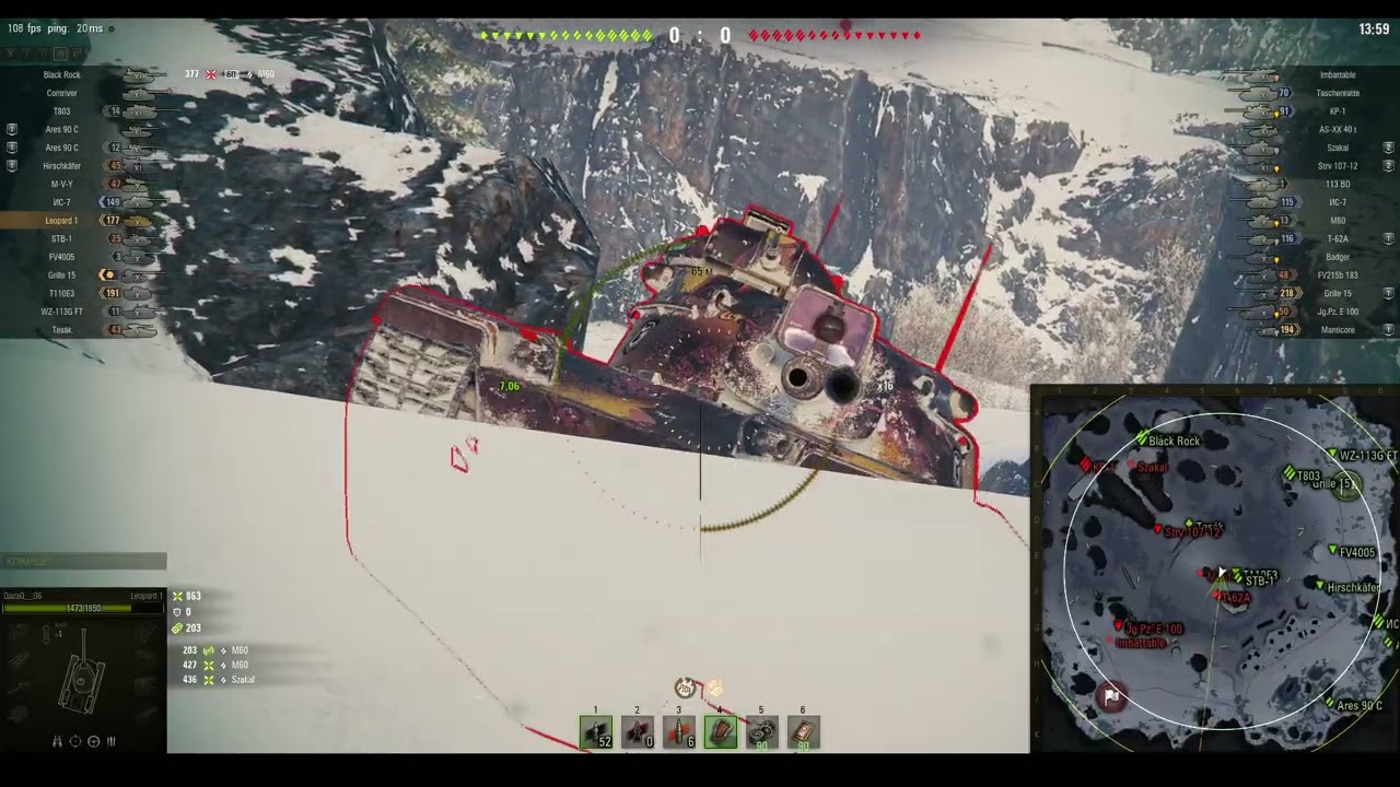 Леопард LEOPARD 1 к Поражению