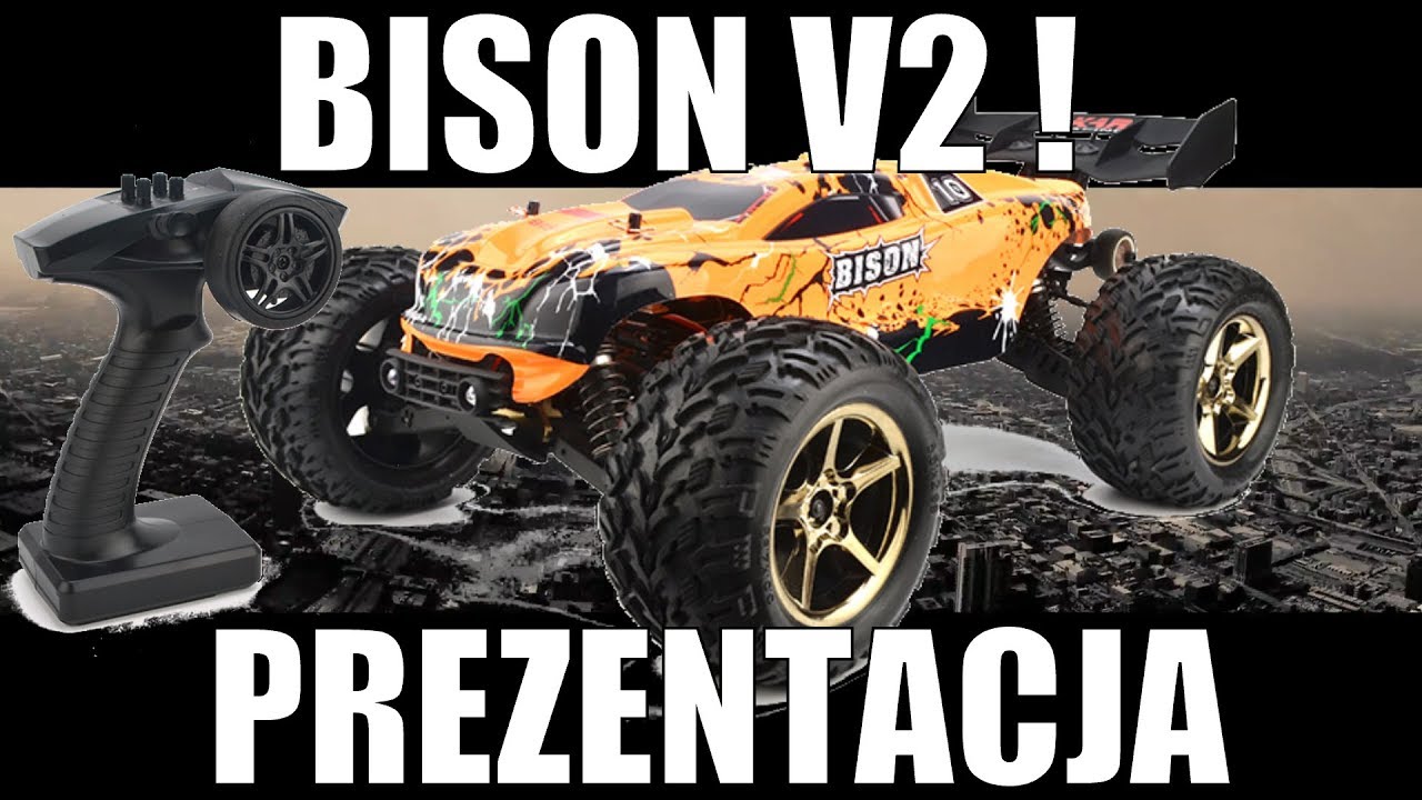 V-KAR Bison V2 Zdalnie sterowany Potw&oacute;r ! UNBOXING Prezentacja.