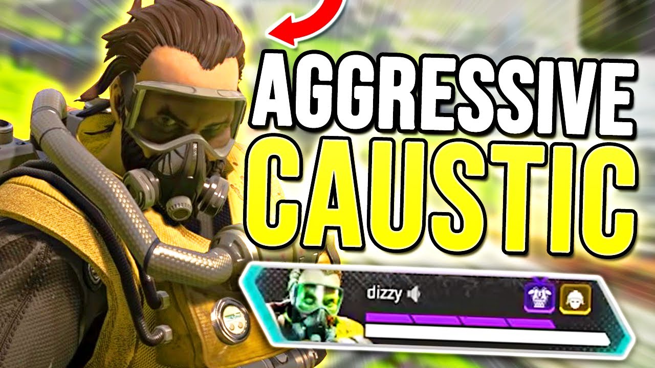 The Most AGGRESSIVE CAUSTIC in Apex Legends Season 10