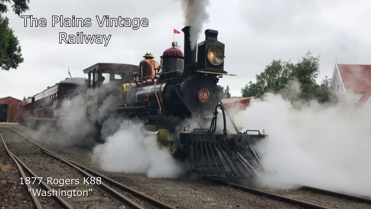 1877 Rogers K88 Steam Locomotive