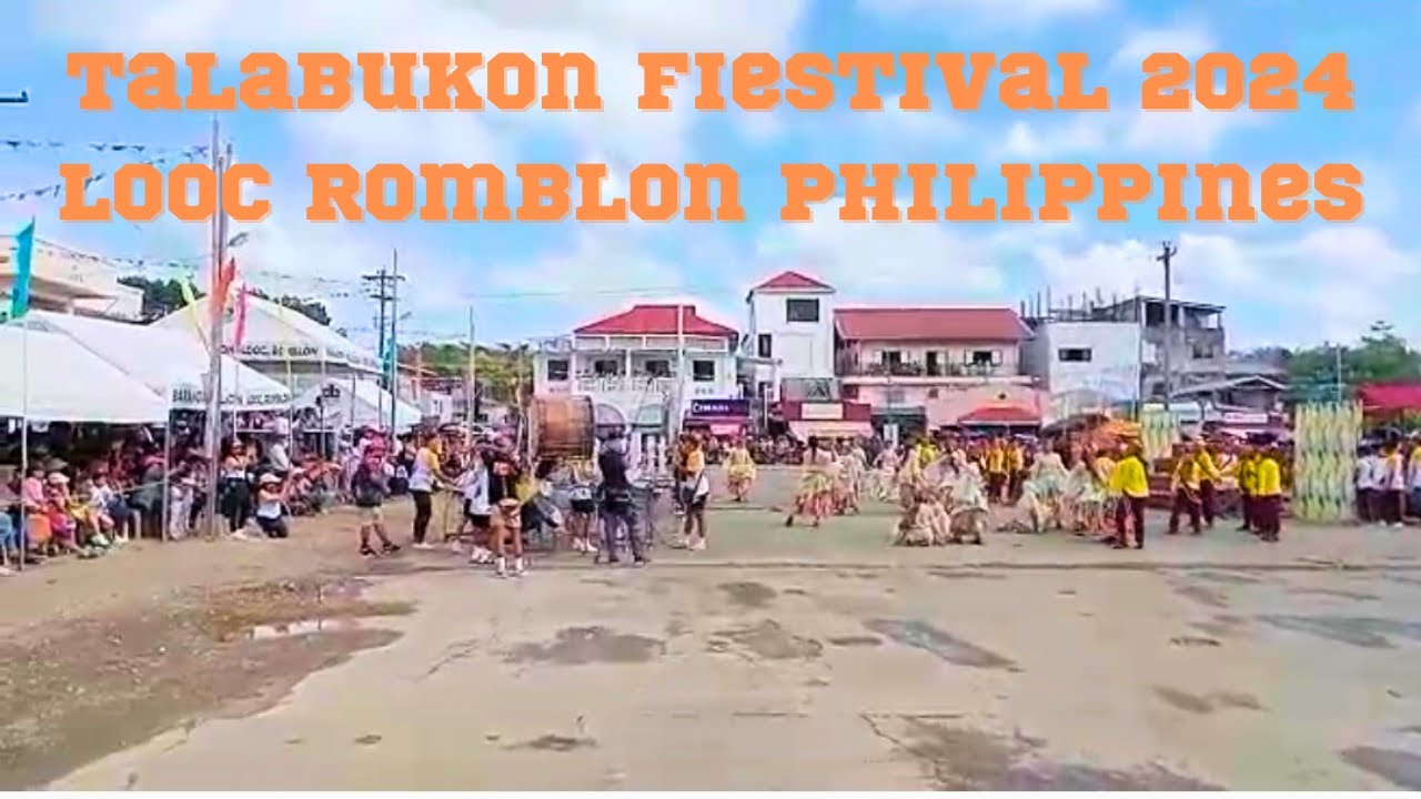 Talabukon fiestival 2024 Looc Romblon Philippines