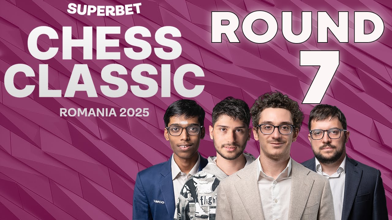 Superbet Chess Classic 2025: Round 7 | #GrandChessTour
