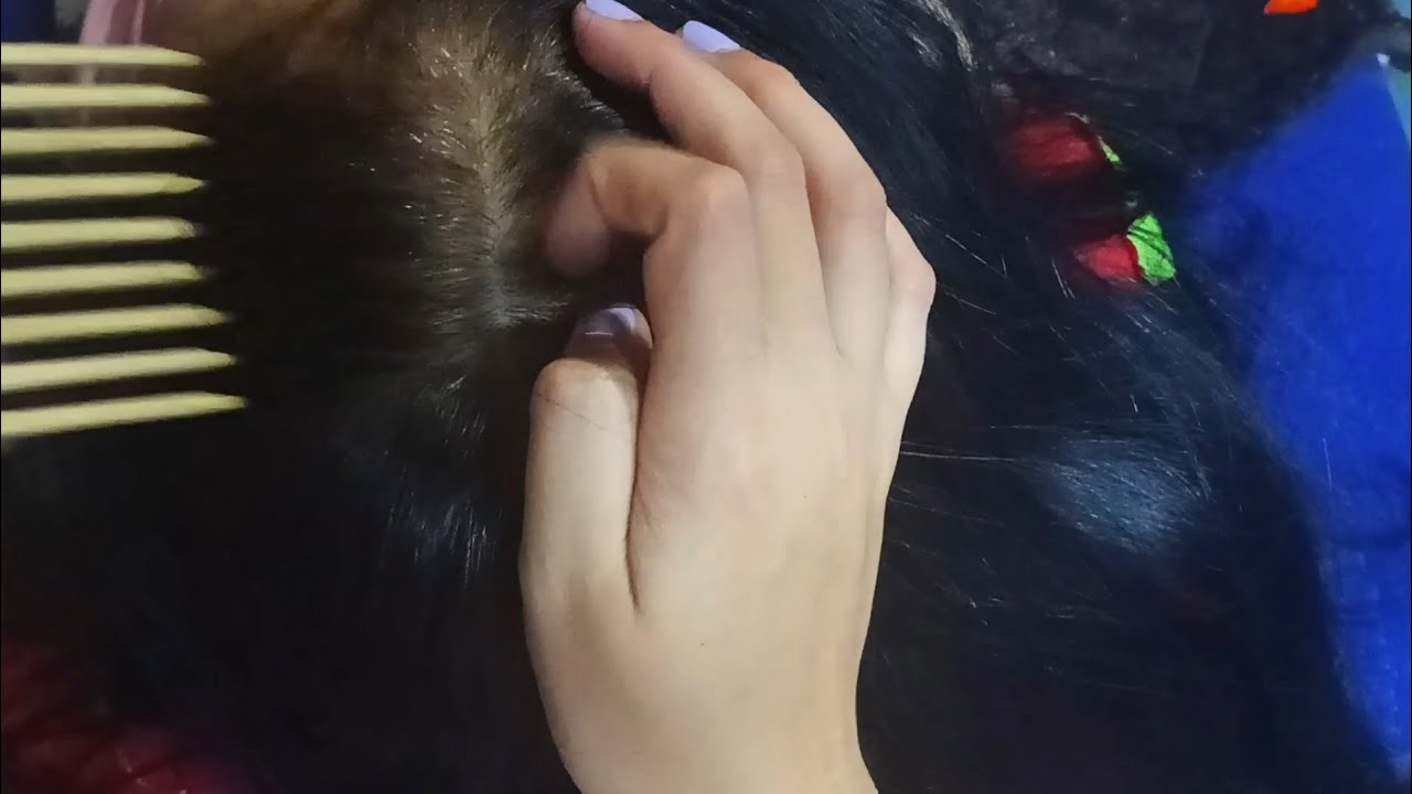 ASMR: Removing Dandruff For Relaxation