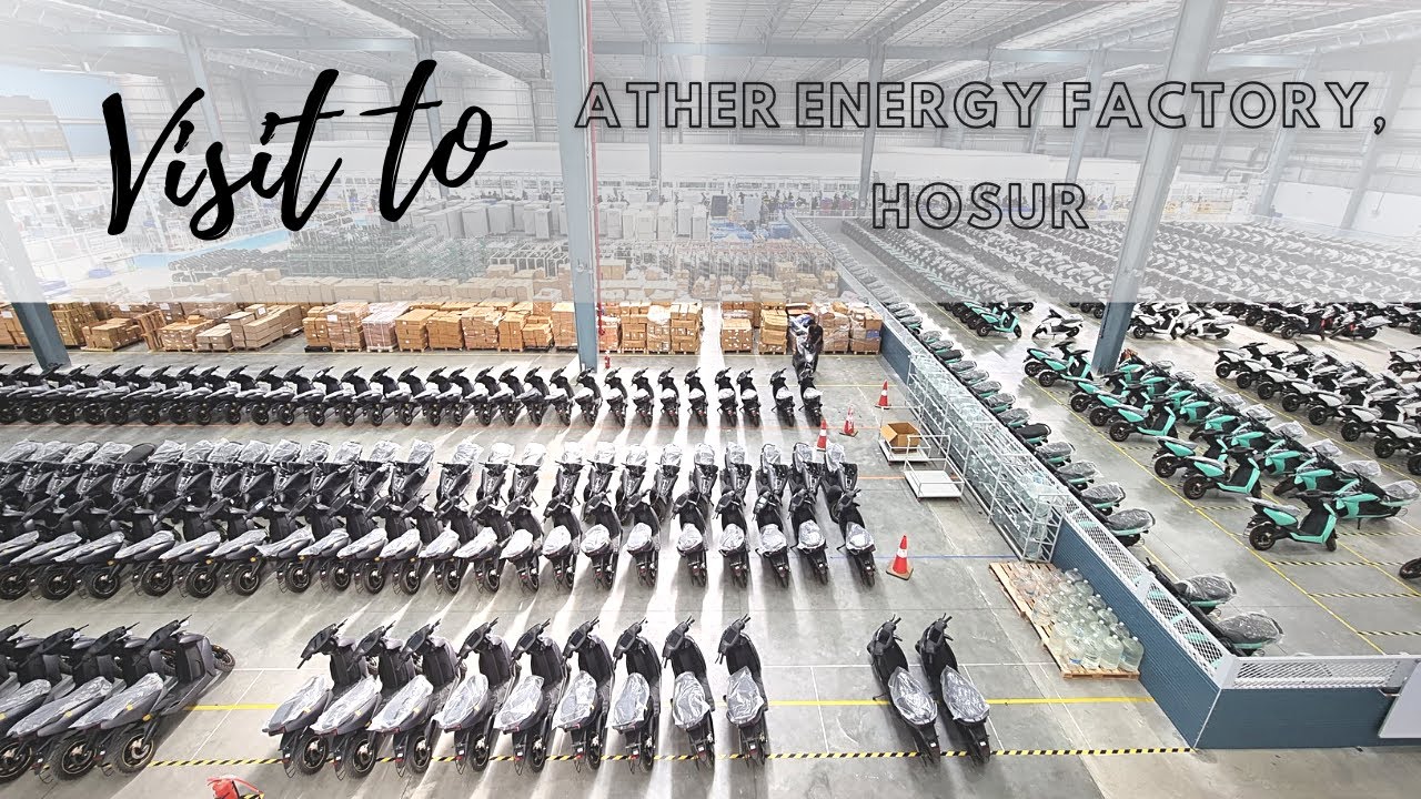 Visit to Ather Energy Factory, Hosur / Bengaluru Vlog