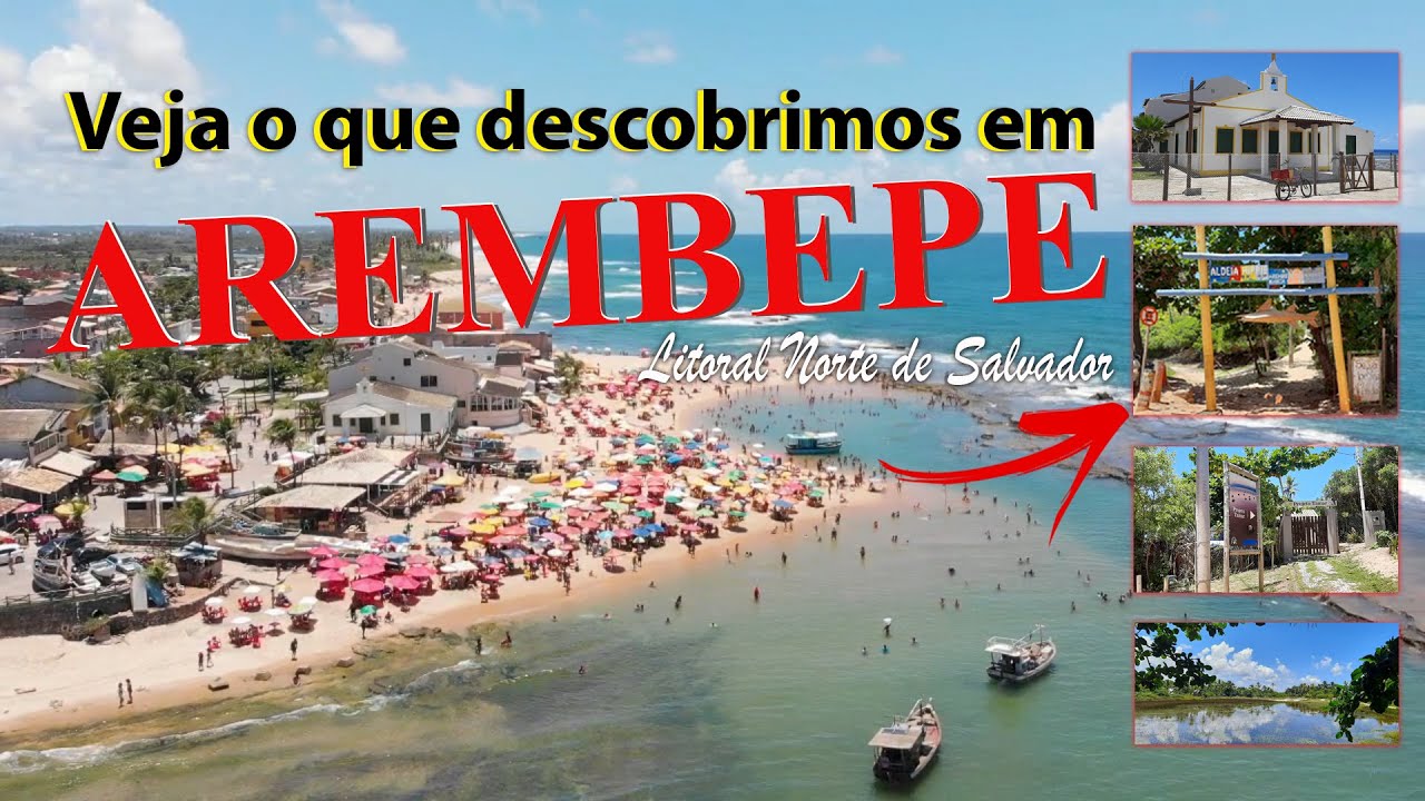 Conhecendo Arembepe BA #ailtonsantana #praia #salvador #saltur #serviçomilitar #arembepe #bahia