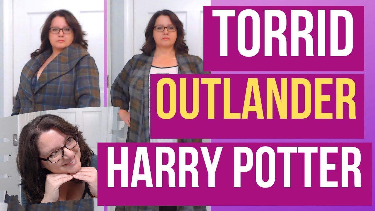 Torrid Outlander Try On Haul - Plus Size Harry Potter Cloak!