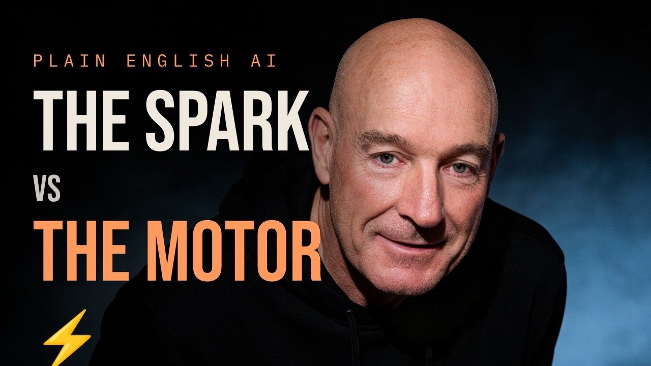 The Chat Is the Spark. The Agent Is the Motor.