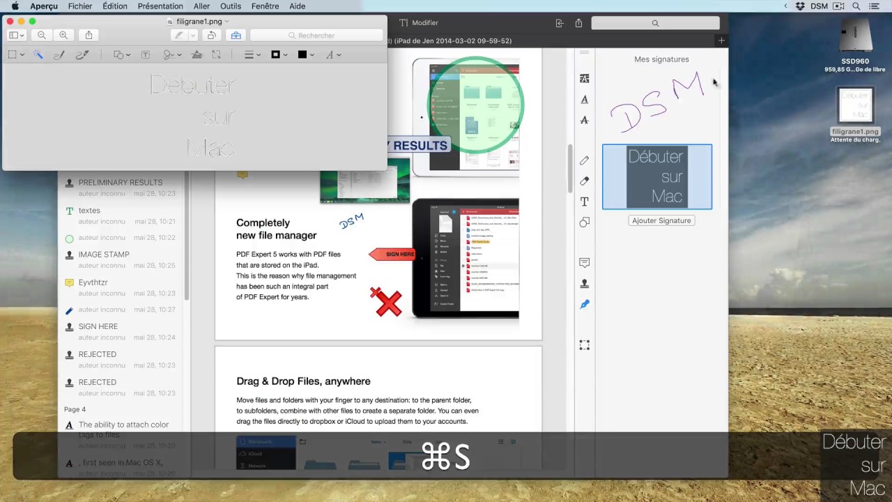 313 - Pdf Expert pour Mac