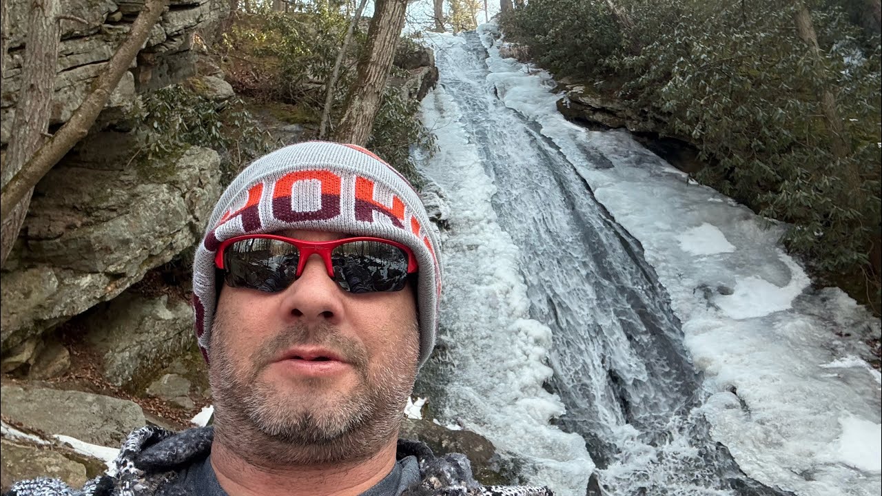 Horseshoe Mine Falls, Ulster County, outside the Village of Ellenville, New York.