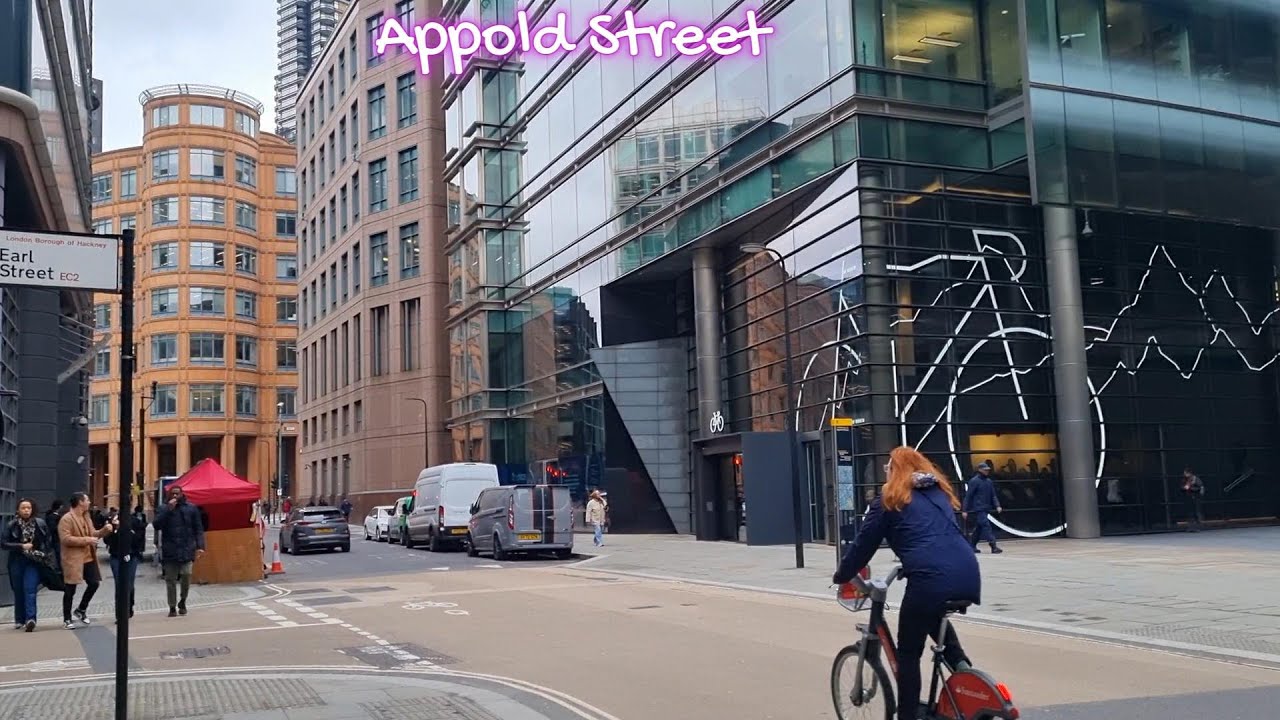 Appold Street - Food Trucks & Liverpool Street