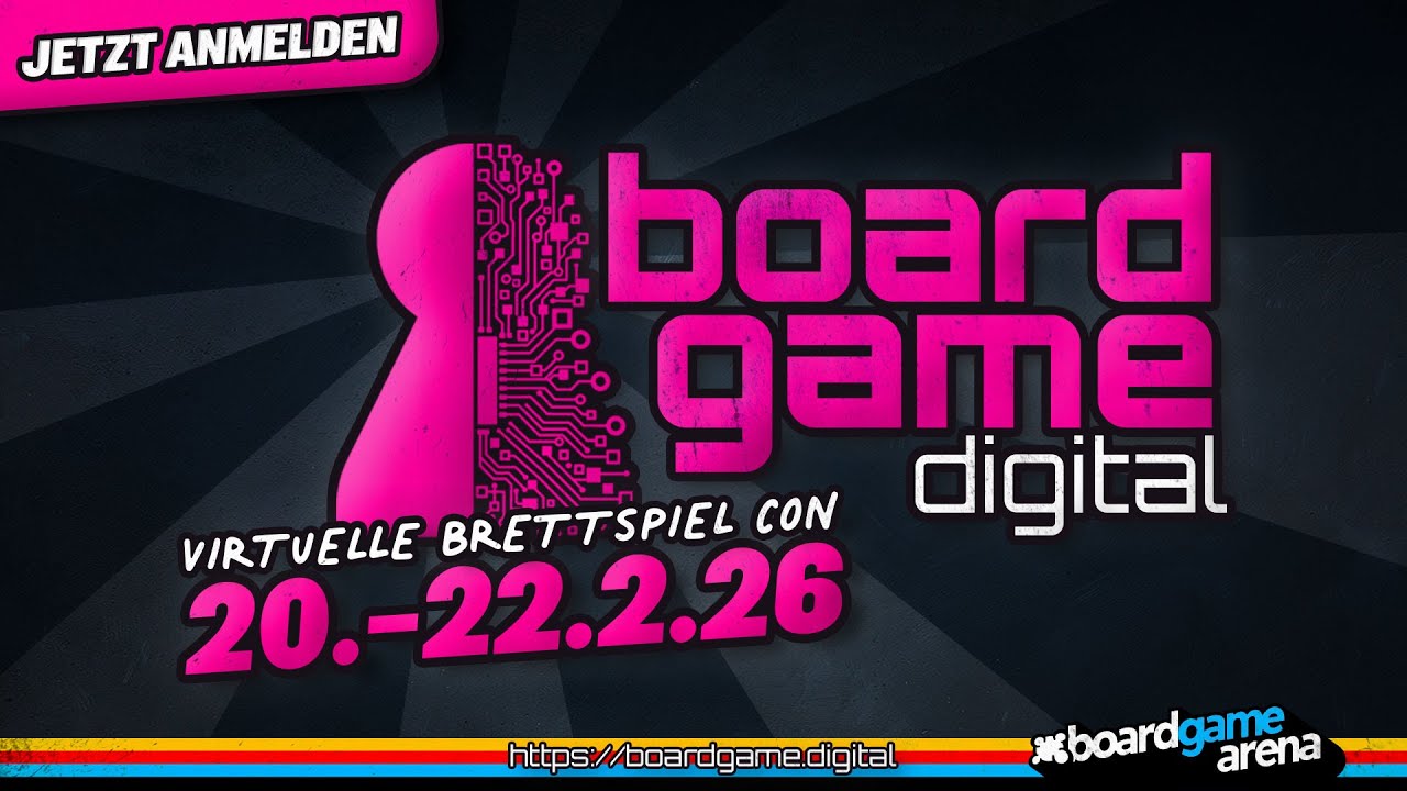 boardgame.digital - DIE VIRTUELLE BRETTSPIEL CONVENTION 2026