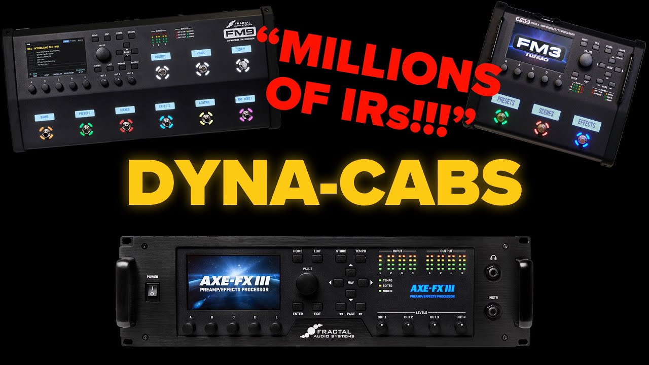DYNA-CABS для Axe-Fx III, FM9 и FM3! | Фрактальная пятница с Купером Картером #26