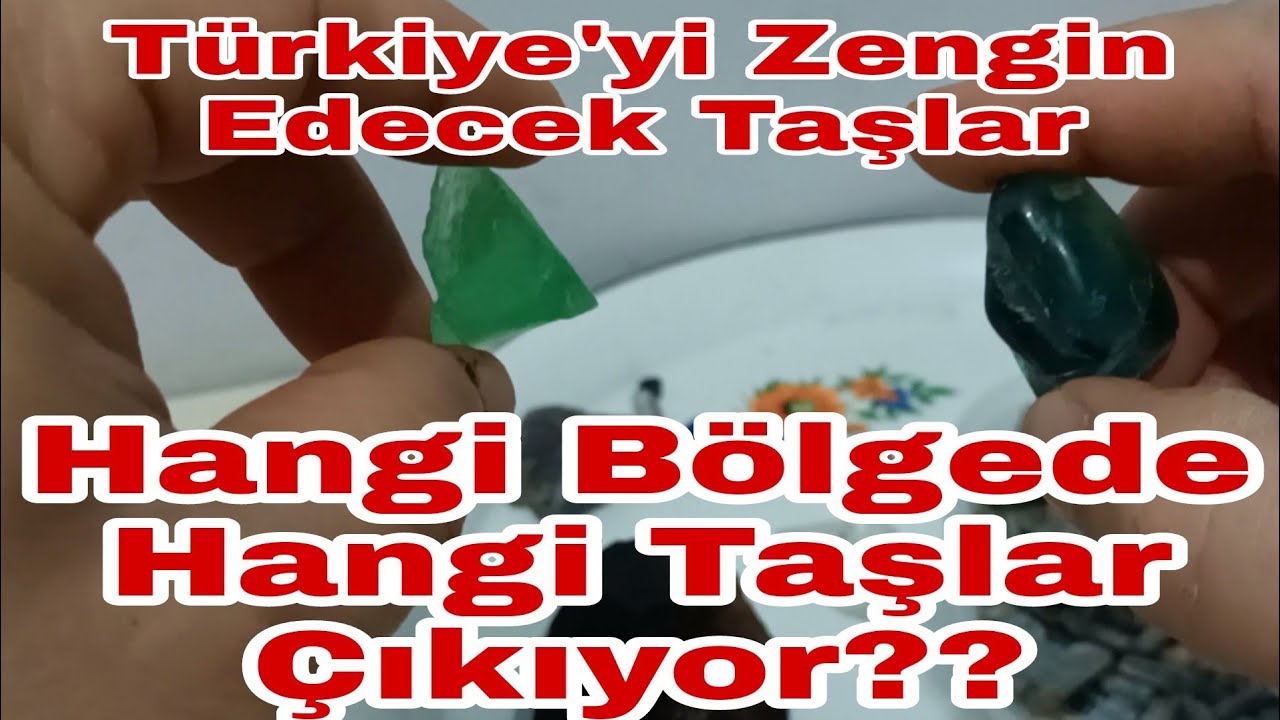 Türkiye'yi Zengin Edecek Taşlar!!!