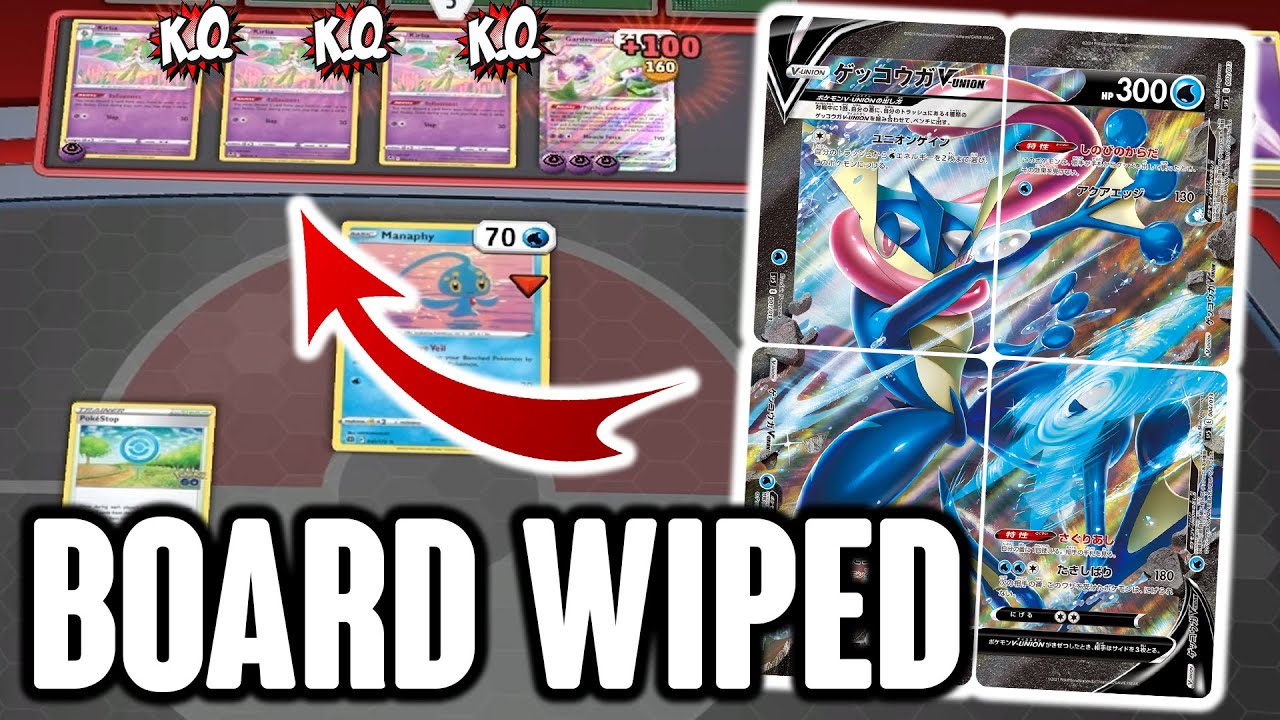 Greninja V-Union DECIMATES Entire Boards!