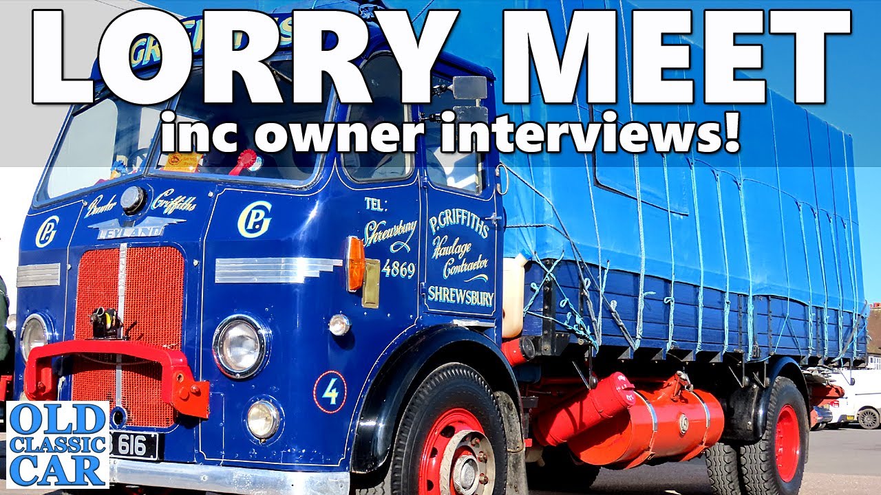 More classic lorries inc driver interviews at the Midway Truck Stop (ERF, Leyland Beaver, Atkinson+)