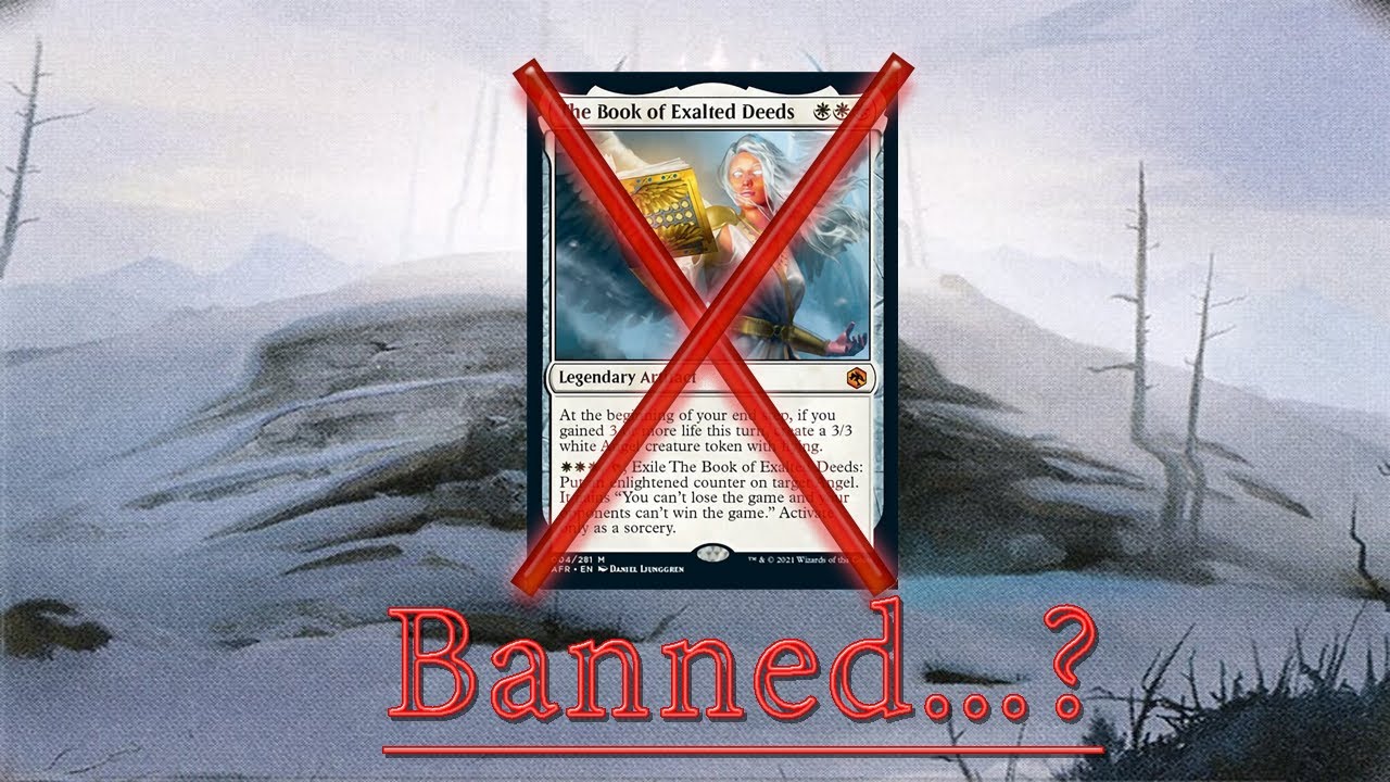 Understanding the Book of Exalted Deeds Ban