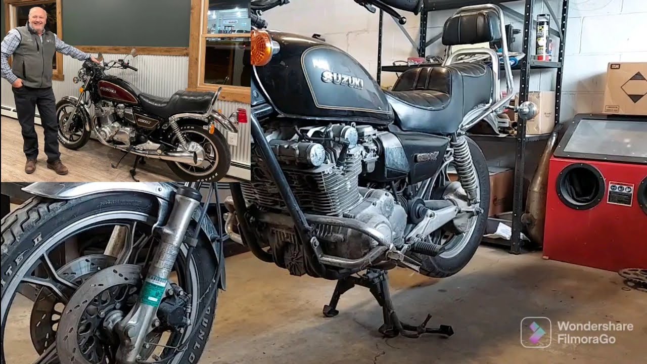 Ещё один восстановленный Suzuki GS1100 L 1982 года. Начинаем разборку. Это уже второй экземпляр о...