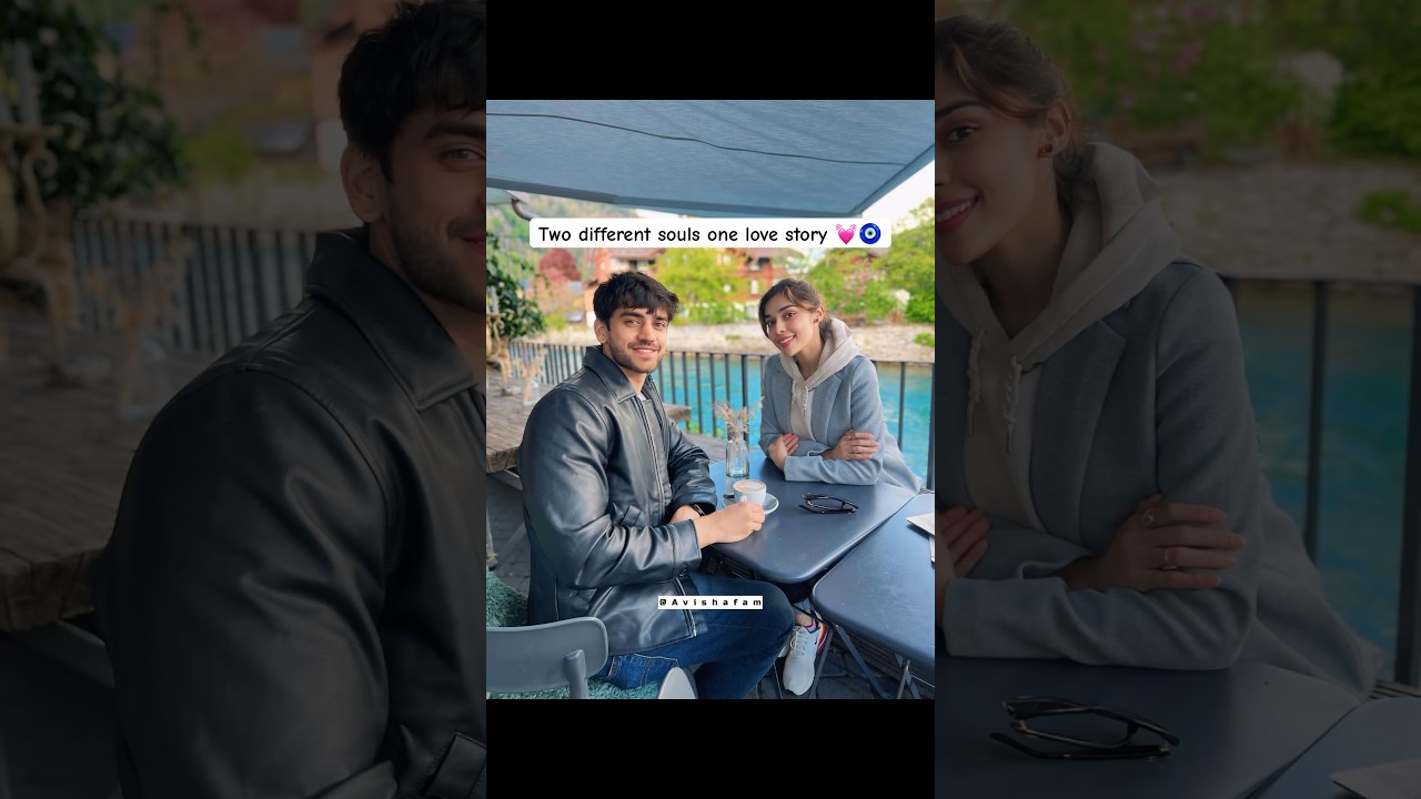 Two different souls one love story💓🥰🧿