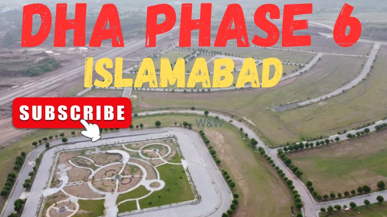 Drone view of Sector B3, DHA phase 6 Islamabad | property details DHA Islamabad