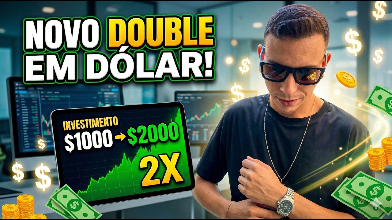 NOVO DOUBLE D&Oacute;LAR | Como Funciona e Como Usar do Jeito Certo (Autom&aacute;tico e Manual)