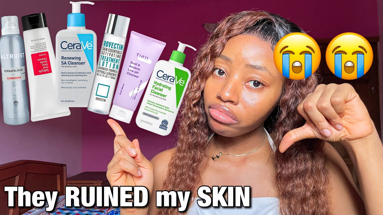 Skincare products I REGRET BUYING and WHY ❌❌❌