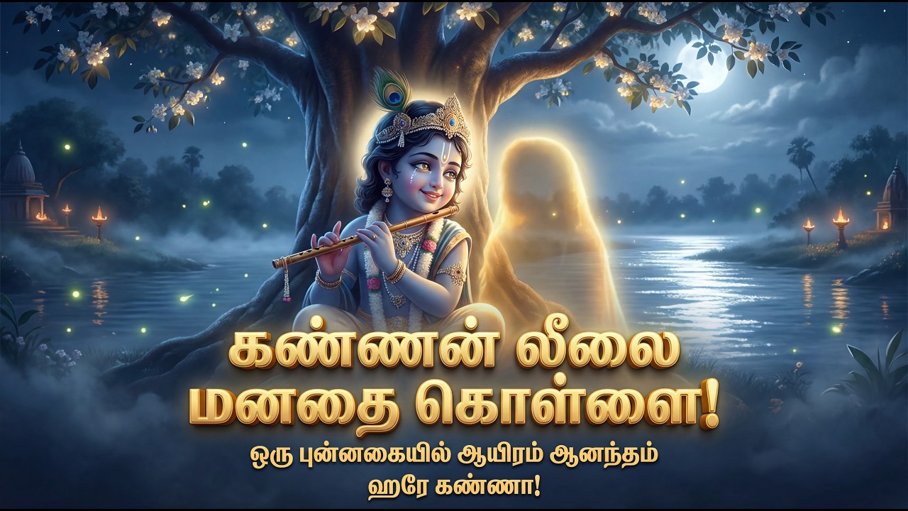 கண்ணா கண்ணா கோவிந்தா பாடல் | This Krishna Flute Music Will Melt Your Heart