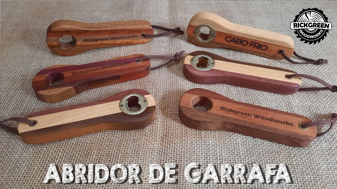 Abridor de Garrafa - Aprenda a confeccionar (Molde em PDF disponível)