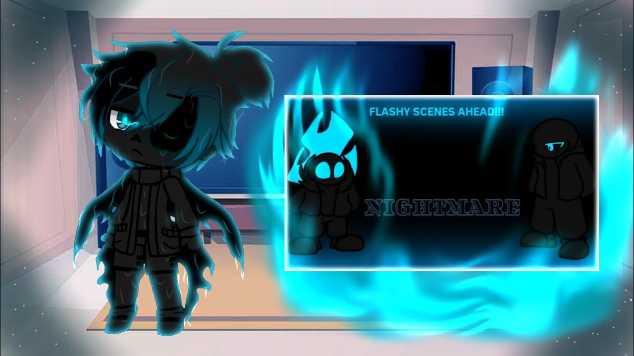 sans au's reagem a/react to NMM sans vs NM sans ||🇧🇷🇺🇸||