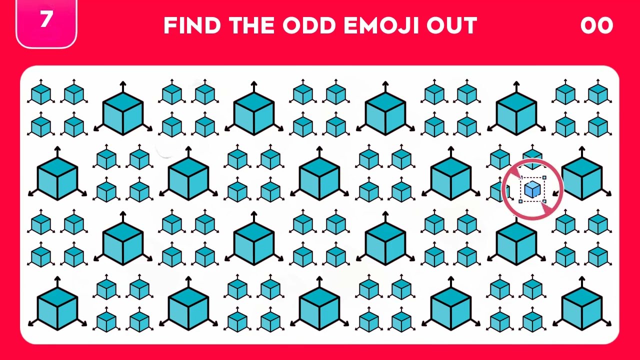 Find The Odd Emoji Out | Emoji Quiz