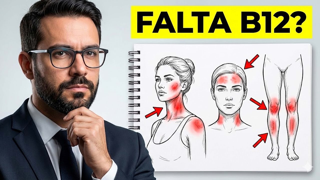 Você NÃO está envelhecendo: São estes 6 SINAIS de falta de B12