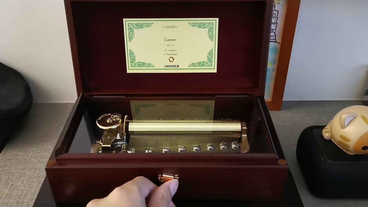 Sankyo Orpheus 72 notes Canon