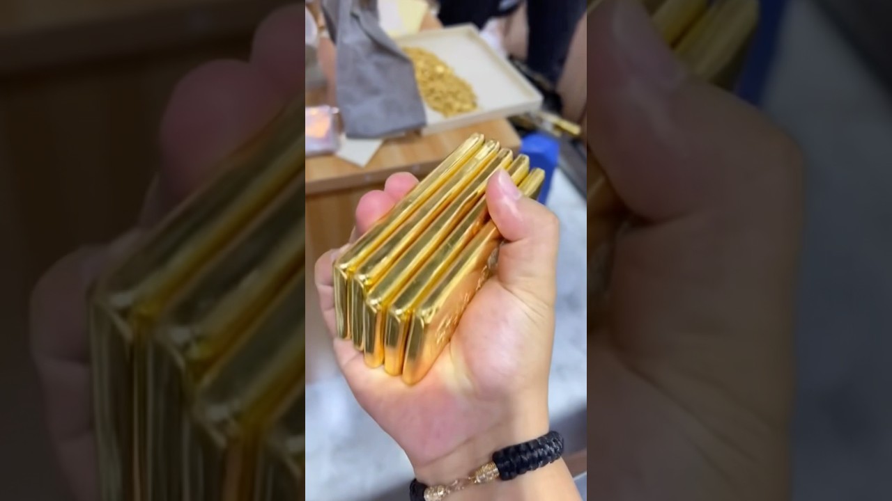 How much is a 1kg gold bar worth where you are?