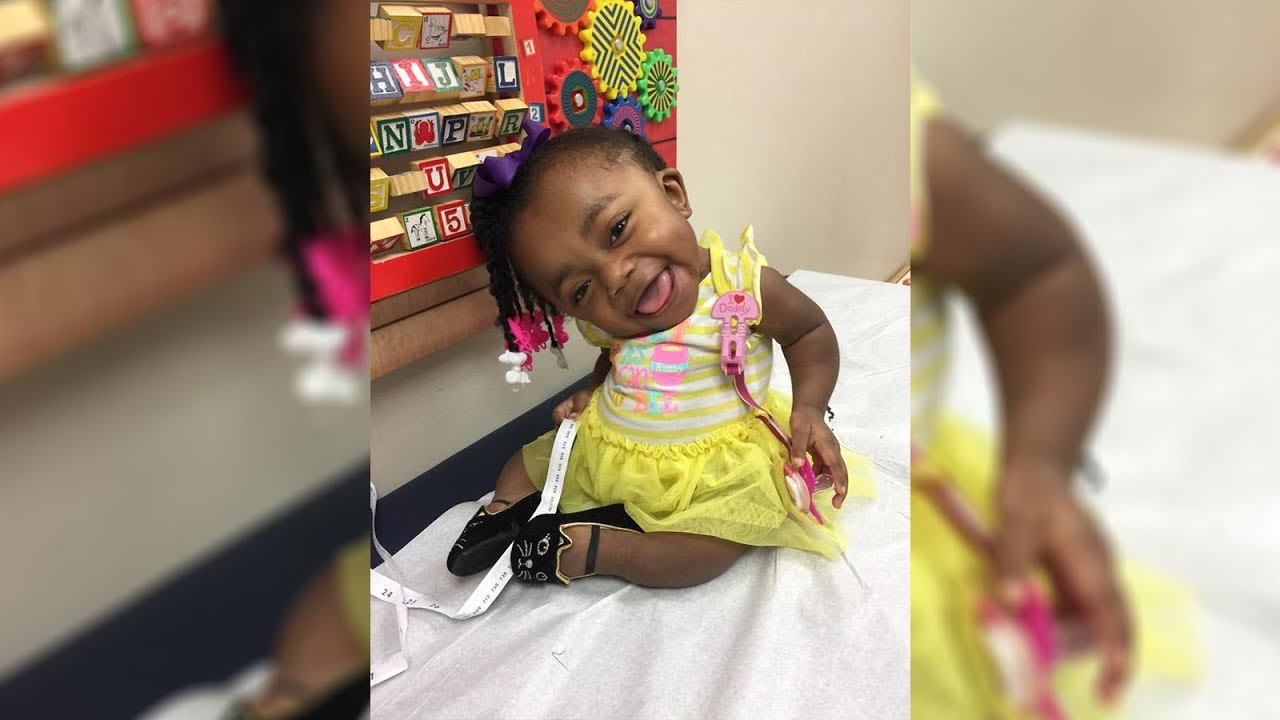 Spunky 3-year-old won't let her condition stop her from spreading smiles