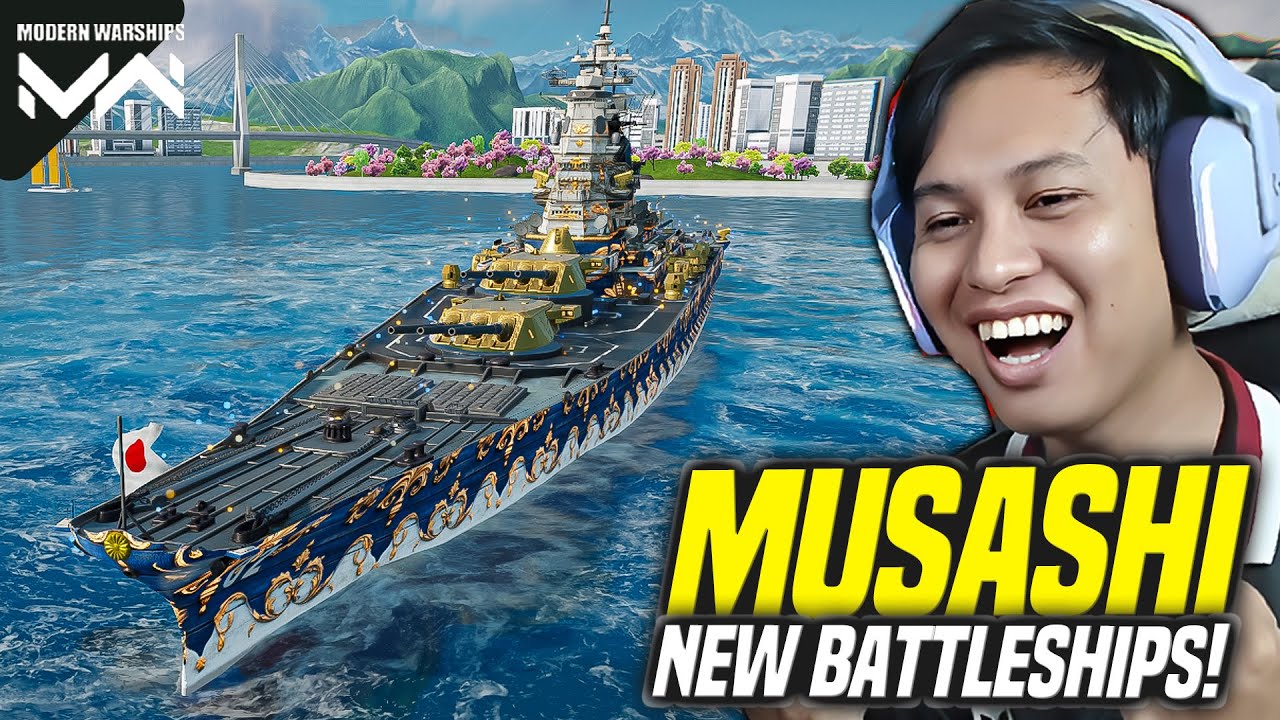Review JS Musashi Aegis saudara kembar dari js yamato aegis Layak Buat di Beli‼️ - Modern Warships