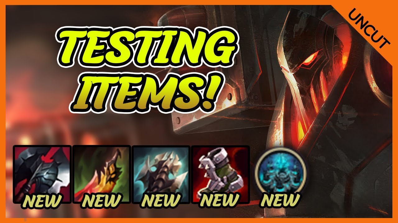 TESTING NEW CLEAVER/TITANIC ITEMS ON URGOT IN PBE! - League of Legends