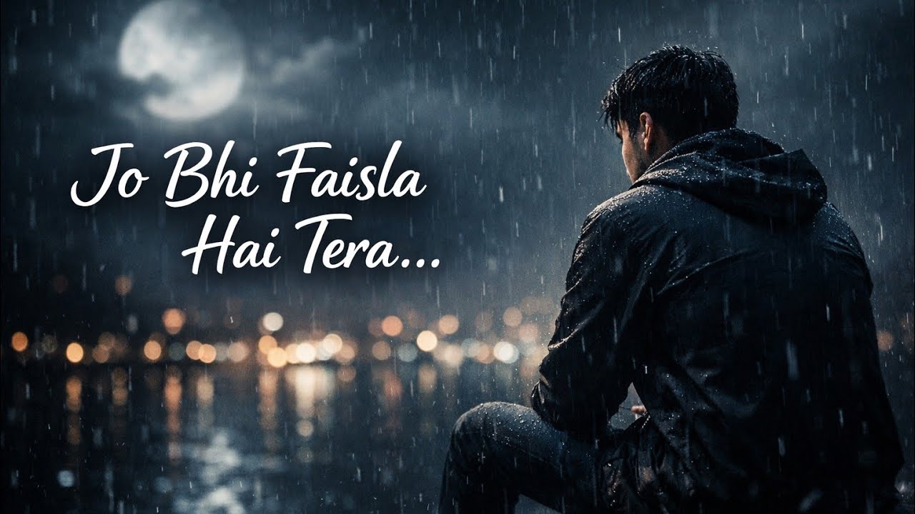 Jo Bhi Faisla Hai Tera 💔 | Hindi Lo-fi Song | Mind Relaxing Sad Love Vibes | Night Chill Music