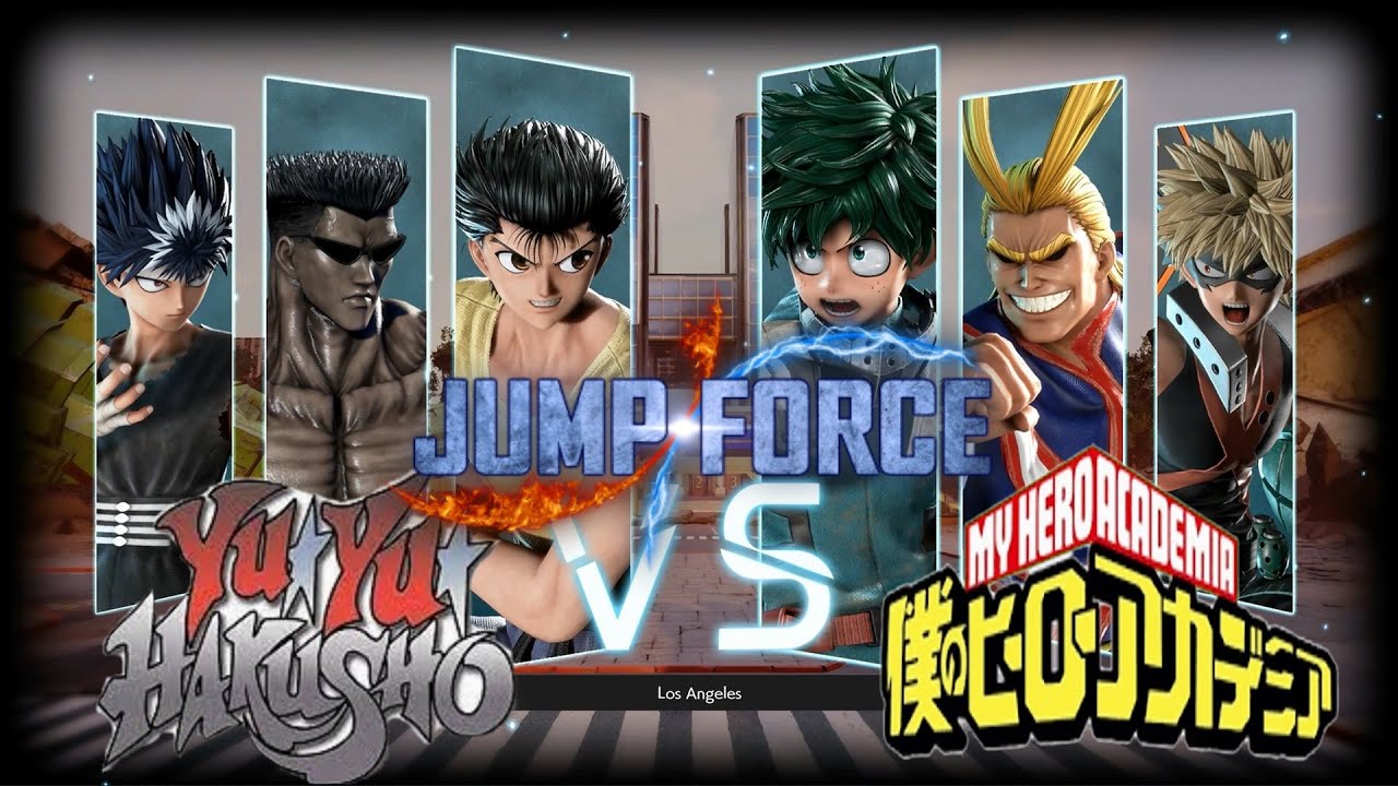 Jump Force Yu Yu Hakusho Vs Boku no Hero Academia