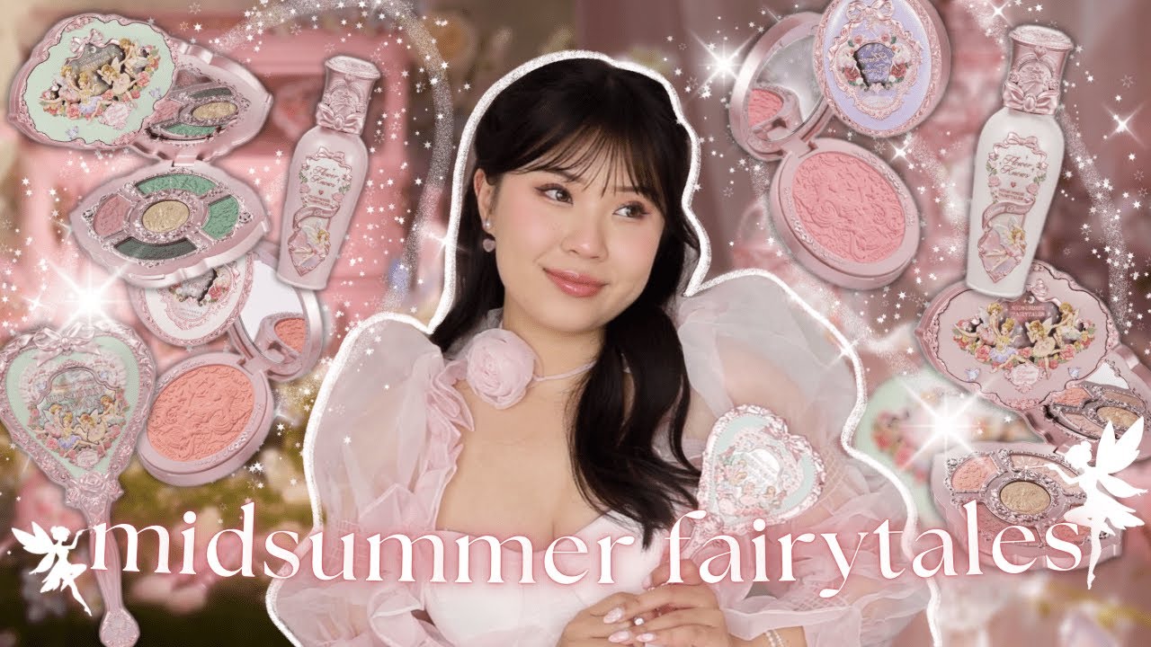 FLOWER KNOWS MIDSUMMER FAIRYTALES 🧚🏻✨ full collection review, swatches + comparisons!