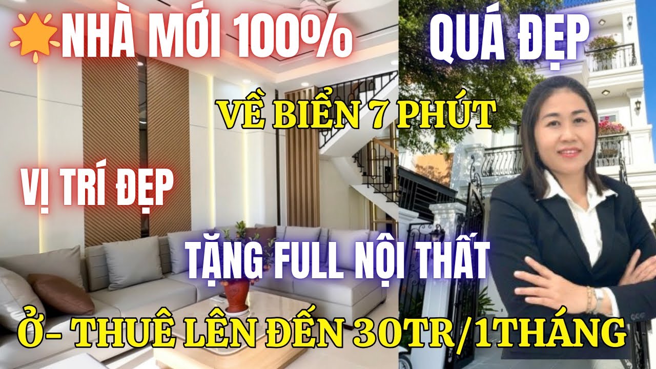 🏡Nhà này quá đẹp, gần trục đường to nhất Nha Trang, ở hoặc cho thuê đều lời, ô tô ngủ trong nhà